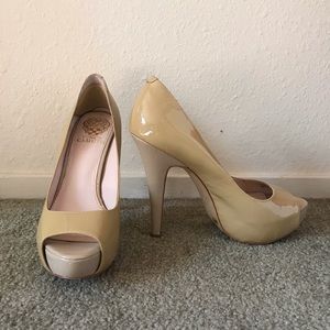 Vince Camuto peep toe heels